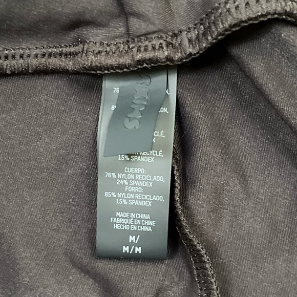 NWOT Skims Long Sarong Swim Skirt in Onyx (Black), sz Medium - Picture 9 of 9